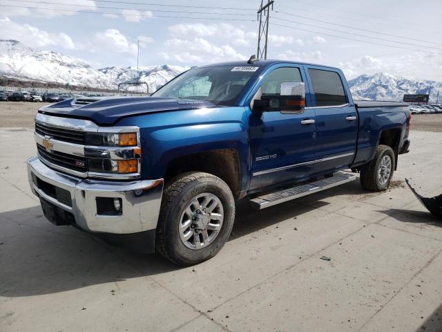 1GC4K0EY7HF242917 - 2017 CHEVROLET SILVERADO K3500 LTZ BLUE photo 1