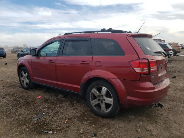 3D4GH57V39T518810 - 2009 DODGE JOURNEY SXT RED photo 2