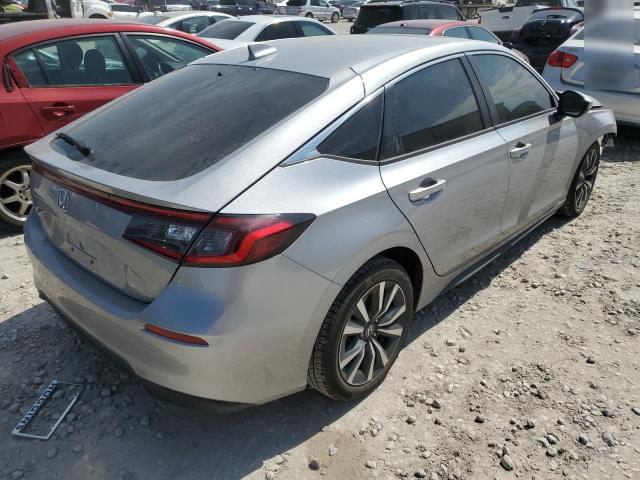 19XFL1H78NE005065 - 2022 HONDA CIVIC EXL GRAY photo 3