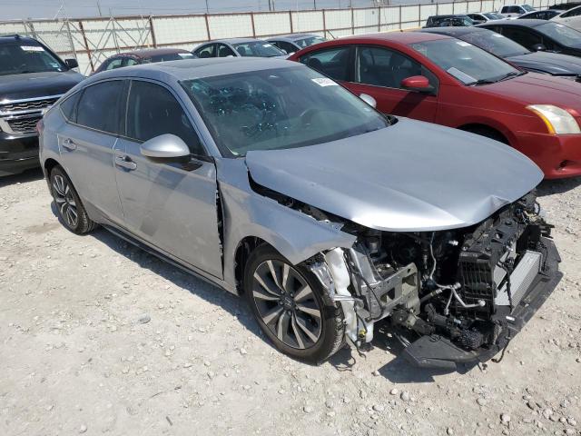 19XFL1H78NE005065 - 2022 HONDA CIVIC EXL GRAY photo 4