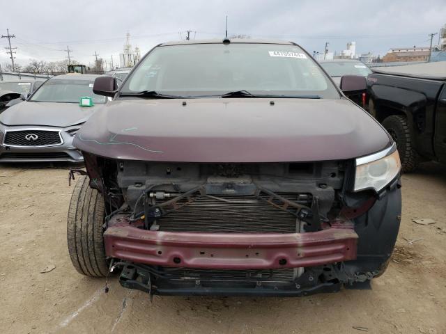 2FMDK3JC8BBA30494 - 2011 FORD EDGE SEL BURGUNDY photo 5