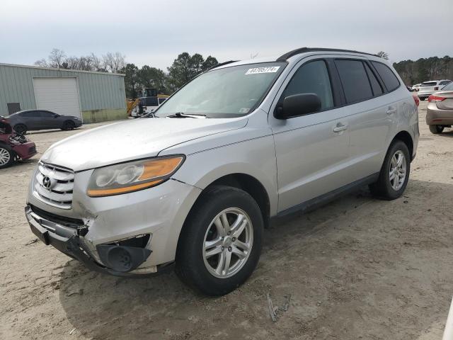 5XYZGDAG4BG039127 - 2011 HYUNDAI SANTA FE GLS SILVER photo 1