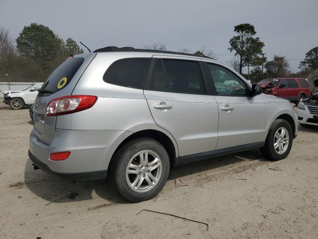 5XYZGDAG4BG039127 - 2011 HYUNDAI SANTA FE GLS SILVER photo 3