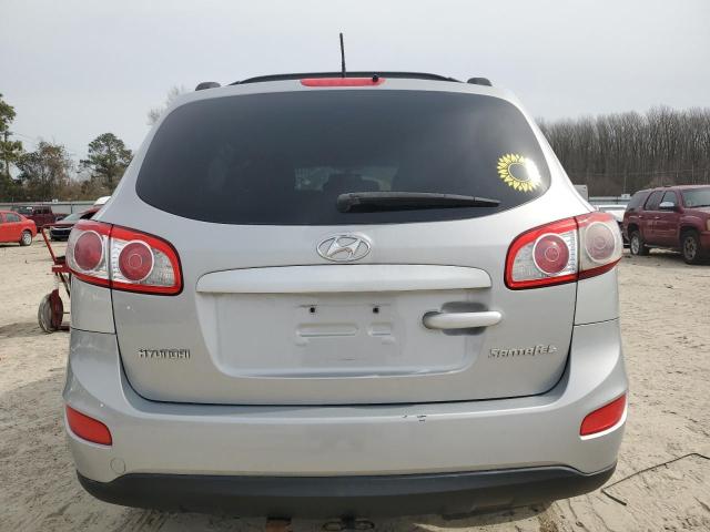 5XYZGDAG4BG039127 - 2011 HYUNDAI SANTA FE GLS SILVER photo 6