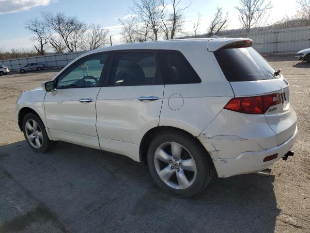 5J8TB18218A018260 - 2008 ACURA RDX WHITE photo 2