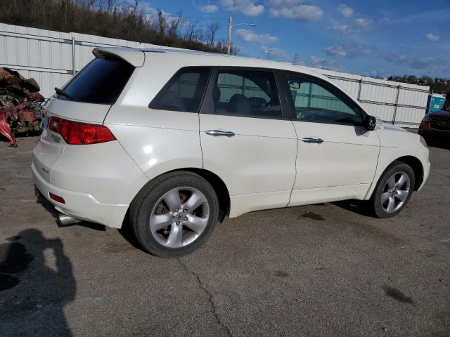 5J8TB18218A018260 - 2008 ACURA RDX WHITE photo 3