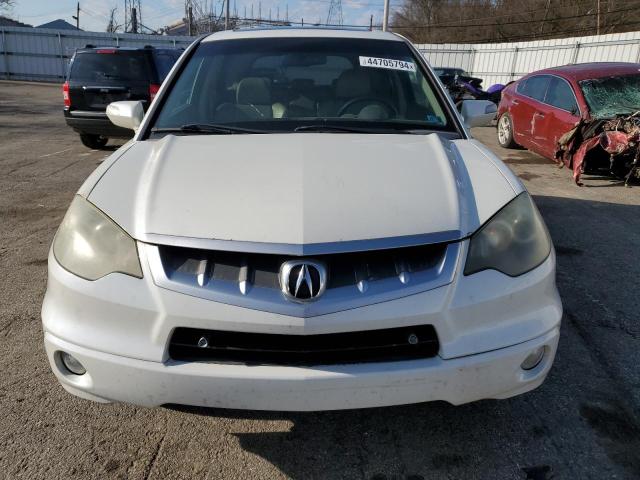 5J8TB18218A018260 - 2008 ACURA RDX WHITE photo 5