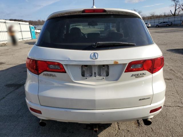 5J8TB18218A018260 - 2008 ACURA RDX WHITE photo 6