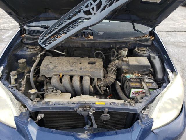 2T1KR32E46C591649 - 2006 TOYOTA COROLLA MA XR BLUE photo 11