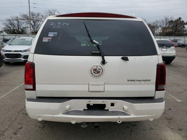 1GYEK63N85R166368 - 2005 CADILLAC ESCALADE LUXURY WHITE photo 6