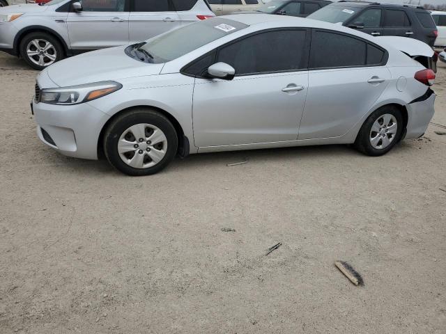 3KPFK4A71HE077017 - 2017 KIA FORTE LX SILVER photo 1