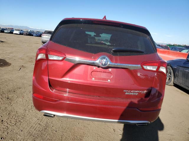 LRBFX3SX4KD066272 - 2019 BUICK ENVISION PREMIUM RED photo 6