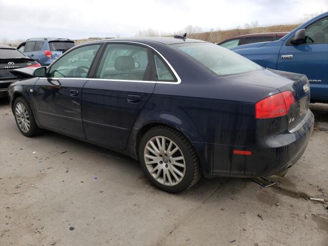 WAUDH78E36A112424 - 2006 AUDI A4 3.2 QUATTRO BLUE photo 2