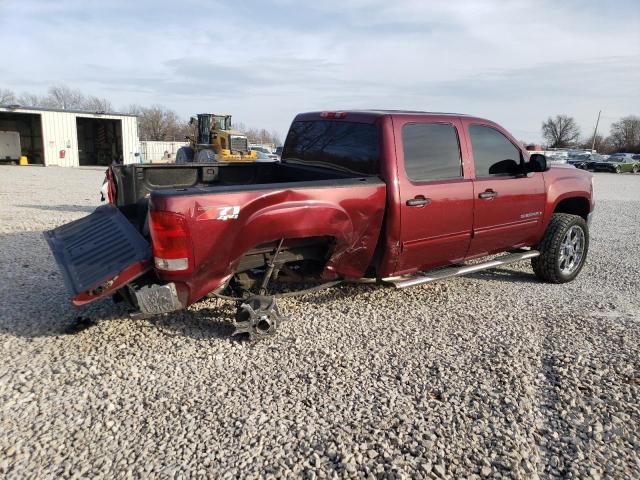 3GTEK23339G263299 - 2009 GMC SIERRA K1500 SLE MAROON photo 3