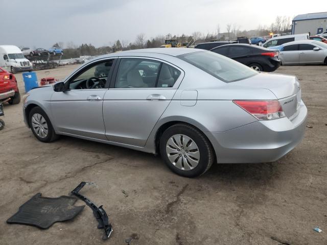 1HGCP263X8A014971 - 2008 HONDA ACCORD LX SILVER photo 2