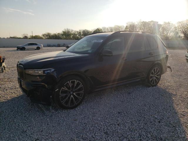 5UXCX6C03M9G03552 - 2021 BMW X7 M50I BLACK photo 1