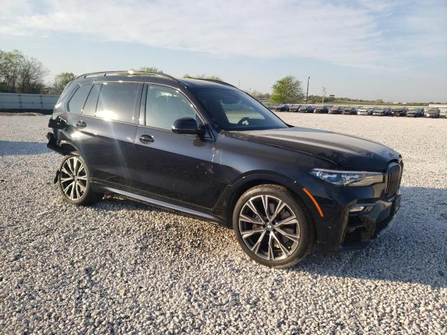 5UXCX6C03M9G03552 - 2021 BMW X7 M50I BLACK photo 4