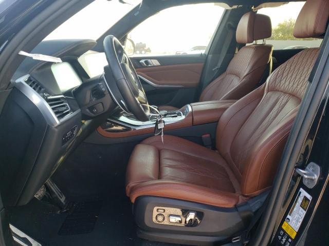 5UXCX6C03M9G03552 - 2021 BMW X7 M50I BLACK photo 7