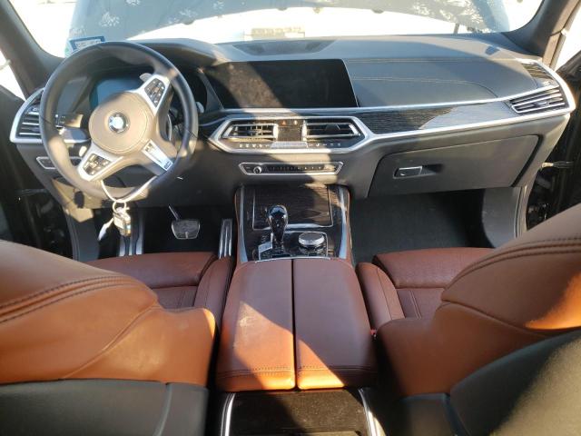 5UXCX6C03M9G03552 - 2021 BMW X7 M50I BLACK photo 8