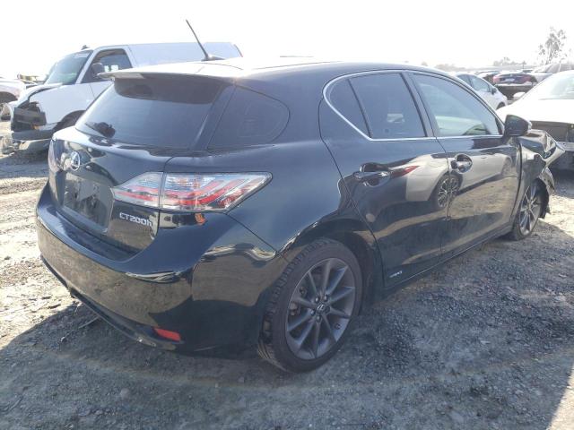 JTHKD5BH1C2085824 - 2012 LEXUS CT 200 BLACK photo 3