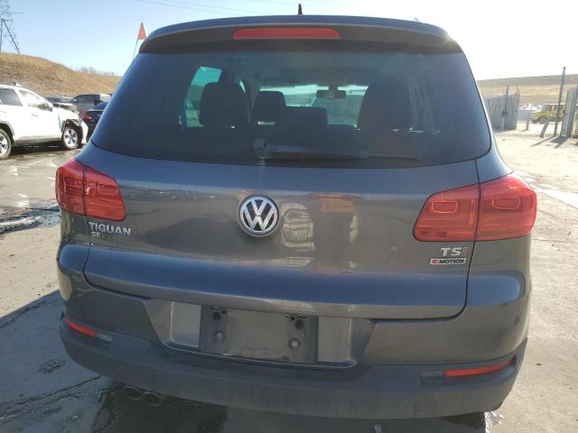 WVGBV7AX8GW530010 - 2016 VOLKSWAGEN TIGUAN S GRAY photo 6