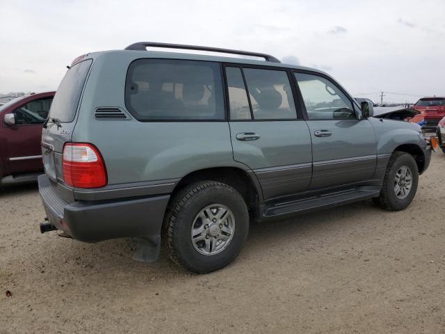 JTJHT00W413503042 - 2001 LEXUS LX 470 GREEN photo 3