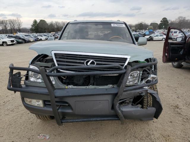 JTJHT00W413503042 - 2001 LEXUS LX 470 GREEN photo 5