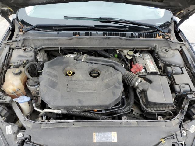 3FA6P0K99FR162497 - 2015 FORD FUSION TITANIUM GRAY photo 11