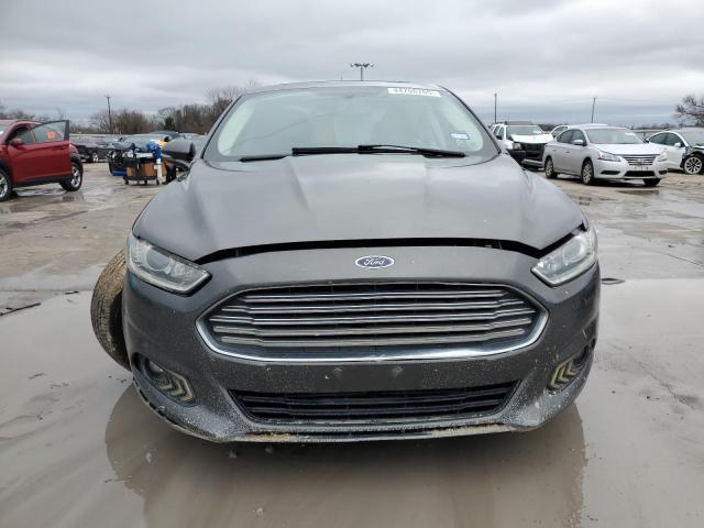 3FA6P0K99FR162497 - 2015 FORD FUSION TITANIUM GRAY photo 5