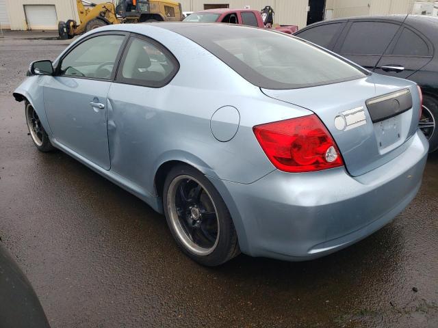JTKDE167570206401 - 2007 TOYOTA SCION TC BLUE photo 2