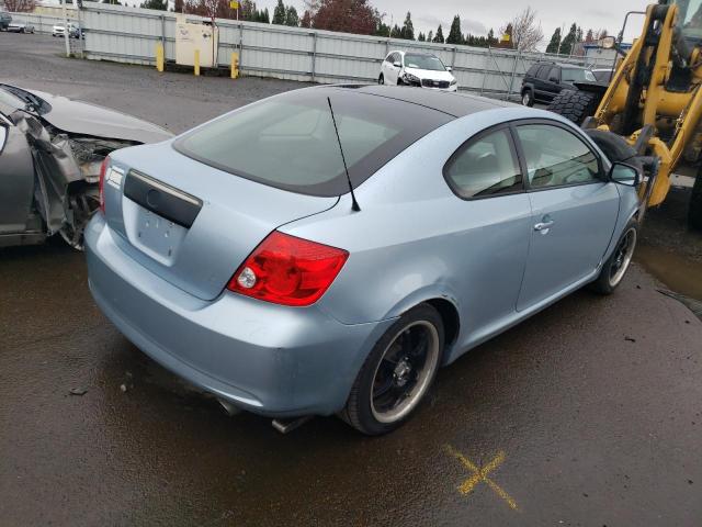 JTKDE167570206401 - 2007 TOYOTA SCION TC BLUE photo 3