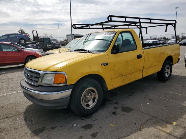 2FTRF17274CA48371 - 2004 FORD F-150 HERI CLASSIC YELLOW photo 1