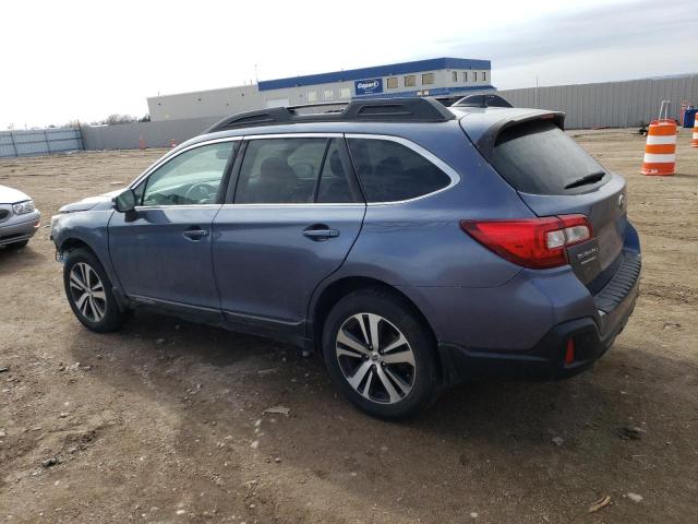 4S4BSANCXJ3293347 - 2018 SUBARU OUTBACK 2.5I LIMITED BLUE photo 2