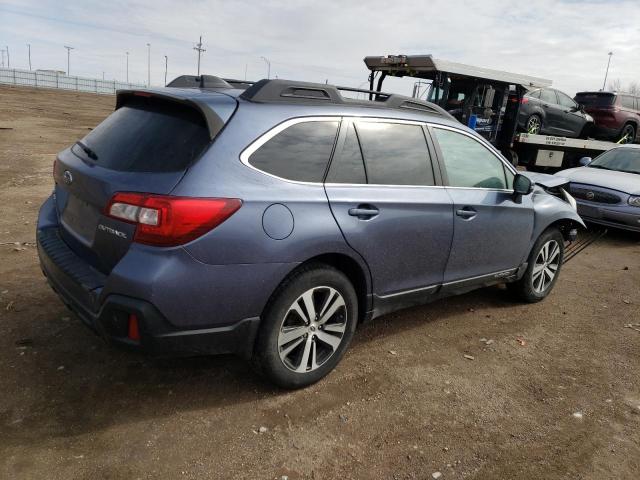 4S4BSANCXJ3293347 - 2018 SUBARU OUTBACK 2.5I LIMITED BLUE photo 3