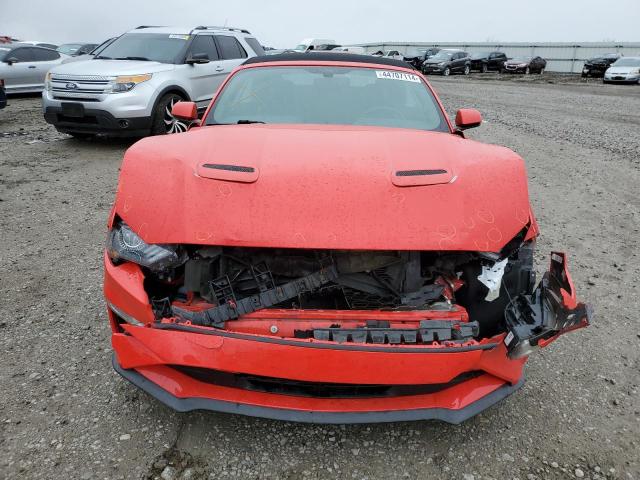 1FATP8UH8K5150862 - 2019 FORD MUSTANG RED photo 5