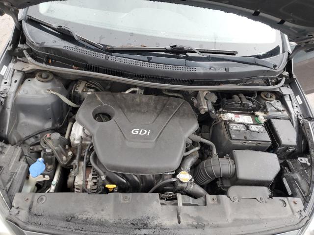 KMHCU5AE0CU004874 - 2012 HYUNDAI ACCENT GLS GRAY photo 11