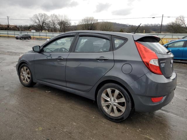 KMHCU5AE0CU004874 - 2012 HYUNDAI ACCENT GLS GRAY photo 2