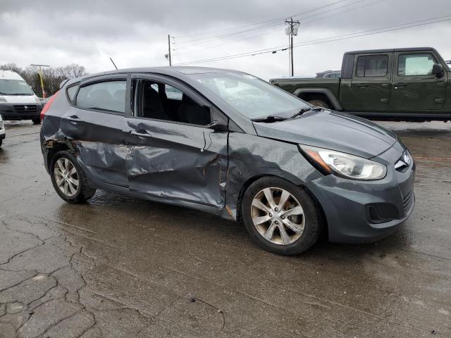 KMHCU5AE0CU004874 - 2012 HYUNDAI ACCENT GLS GRAY photo 4