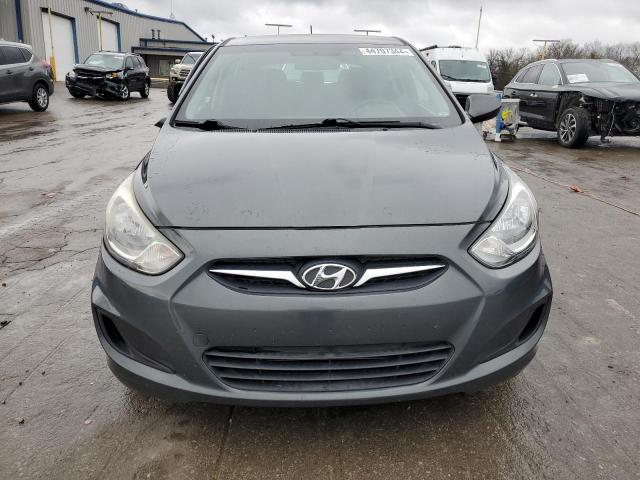 KMHCU5AE0CU004874 - 2012 HYUNDAI ACCENT GLS GRAY photo 5