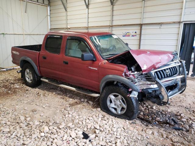 5TEGN92N94Z310134 - 2004 TOYOTA TACOMA DOUBLE CAB PRERUNNER RED photo 4