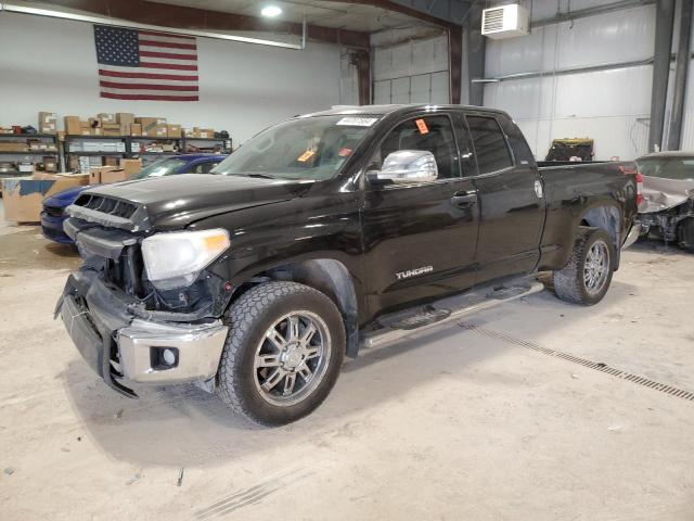5TFRM5F11EX068072 - 2014 TOYOTA TUNDRA DOUBLE CAB SR/SR5 GRAY photo 1