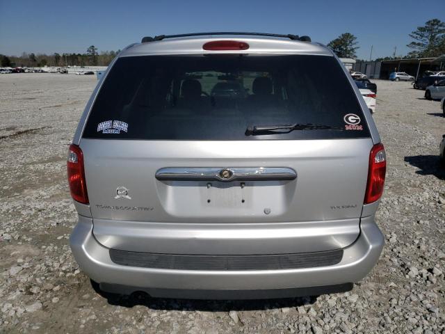 2A4GP54L06R692443 - 2006 CHRYSLER TOWN & COU TOURING ვერცხლისფერი ფოტო 6