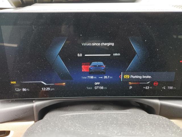 WBY73AW0XNFM41611 - 2022 BMW I4 EDRIVE4 BLUE photo 9