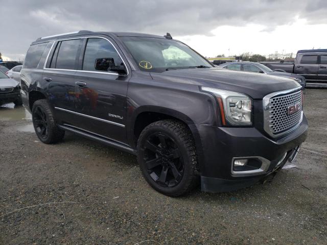 1GKS2CKJ6FR684328 - 2015 GMC YUKON DENALI GRAY photo 4