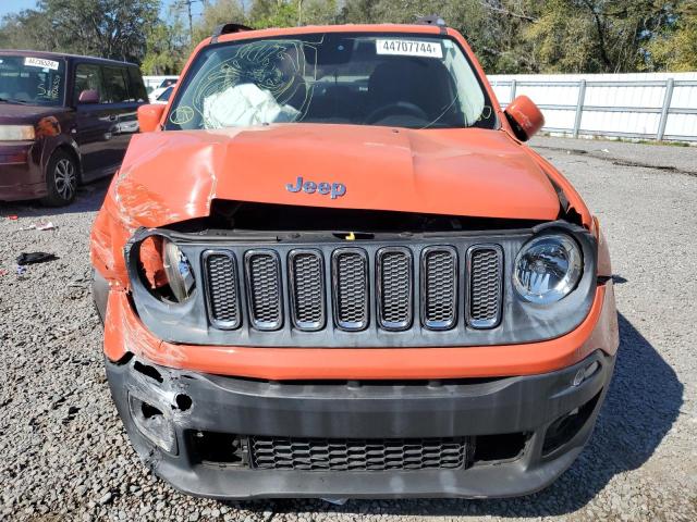 ZACCJABTXFPB41894 - 2015 JEEP RENEGADE LATITUDE ORANGE photo 5