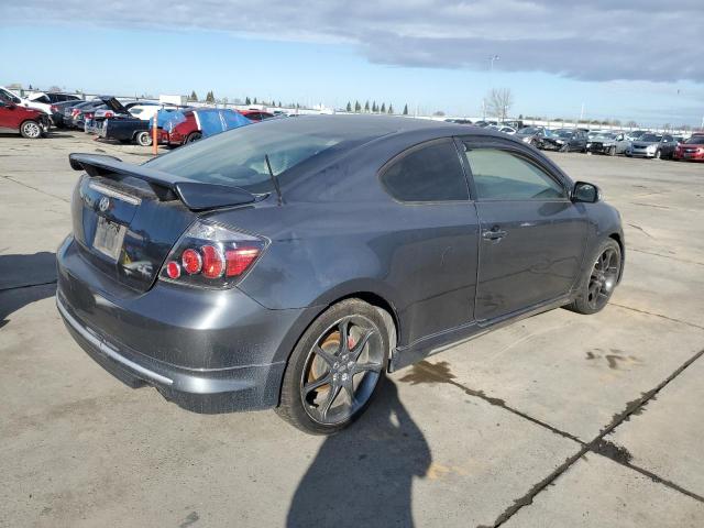 JTKDE167780273812 - 2008 TOYOTA SCION TC ნაცრისფერი ფოტო 3