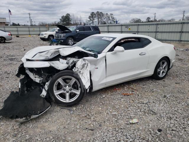 1G1FB1RS5K0107622 - 2019 CHEVROLET CAMARO LS WHITE photo 1