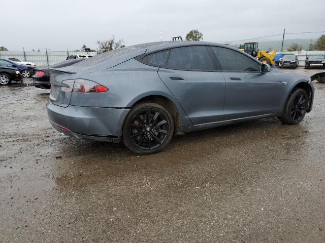 5YJSA1CP1DFP04154 - 2013 TESLA MODEL S Մոխրագույն լուսանկար 3