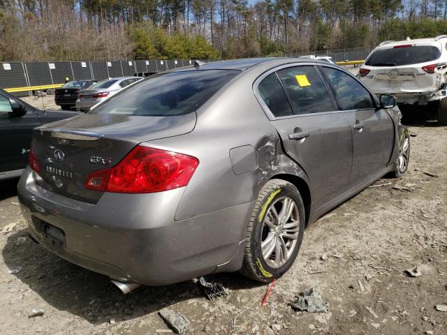 JNKCV61FX9M053782 - 2009 INFINITI G37 TAN photo 3