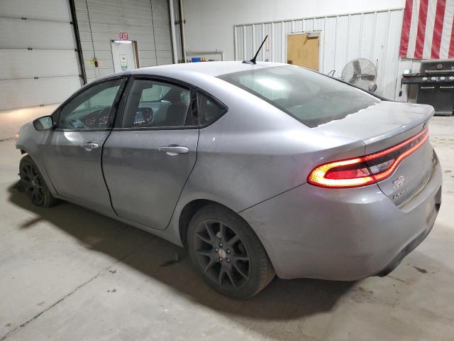 1C3CDFBBXGD530017 - 2016 DODGE DART SXT GRAY photo 2